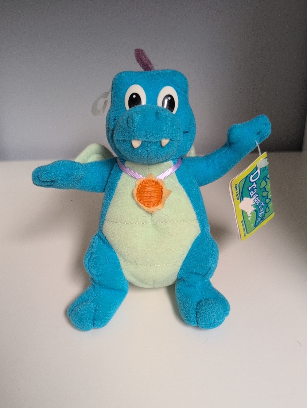 Vintage 1999 Hasbro Dragon Tales Plush 6" With Tags New Collectible - Picture 1 of 7
